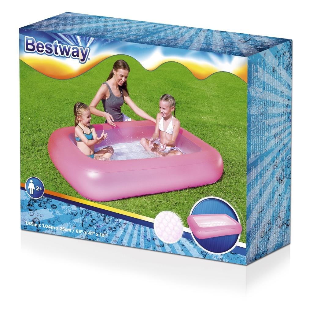 مسبح أطفال مستطيل قابل للنفخ Bestway بأبعاد 165 × 104 × 25 سم - 51115 مسبح أطفال مستطيل قابل للنفخ Bestway بأبعاد 165 × 104 × 25 سم - 51115 - الصورة 10