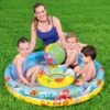 مجموعة مسبح أطفال 3 في 1 قابل للنفخ من Bestway يشمل عوامة وكرة بأبعاد 122 × 20 سم - 51124 Piscine Gonflable Bestway 3en1 pour enfants avec bouée et ballon - 51124