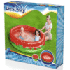 Piscine Ronde Gonflable Fraise Bestway Avec 3 Anneaux pour enfants - 160 x 38 cm - 51145