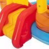 Bestway Piscine et Toboggan Gonflable Wild West - 264 x 188 x 140 cm - Centre et Espace de Jeux Pour Enfants - 53118