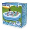 Piscine Gonflable Bestway Splashview Familiale Avec Sièges Et Porte-gobelets 270 × 198 × 51 cm - 54409