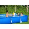 Piscine Hors Sol Rectangle Bestway Steel Pro 300 x 201 x 66 cm Avec Pompe De Filtration d'eau Facile a monter - 56411