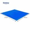 Tapis Protecteur de sol De Piscine Carré 274 x 274 cm Bestway FlowClear - 58000