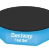 Bâche et Couverture De Piscine Rond Hors-sol 244Cm Bestway 4 saisons - 58032