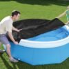 Bâche et Couverture De Piscine Rond Hors-sol 244Cm Bestway 4 saisons - 58032