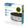 غطاء حماية دائري للمسابح فوق الأرض بمقاس 370 سم (لمسابح 3.66 متر) - Bestway 58037 Bâche et Couverture 370Cm Bestway De Piscine Rond Hors-sol 3.66m - 58037