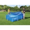 Bache et Couverture Bestway De Piscine Hors-Sol Rectangulaire 224 x 154 cm 4 saisons - 58103