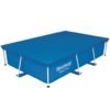 Bestway Bache et Couverture 264 x 174cm De Piscine Hors-Sol Rectangulaire 259x170 cm 4 saisons - 58105