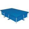 Bestway Bache et Couverture 264 x 174cm De Piscine Hors-Sol Rectangulaire 259x170 cm 4 saisons - 58105
