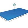 Bache et Couverture Bestway De Piscine Hors-Sol Rectangulaire 300x201cm 4 saisons - 58106
