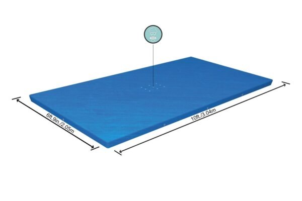 Bache et Couverture Bestway De Piscine Hors-Sol Rectangulaire 300x201cm 4 saisons - 58106