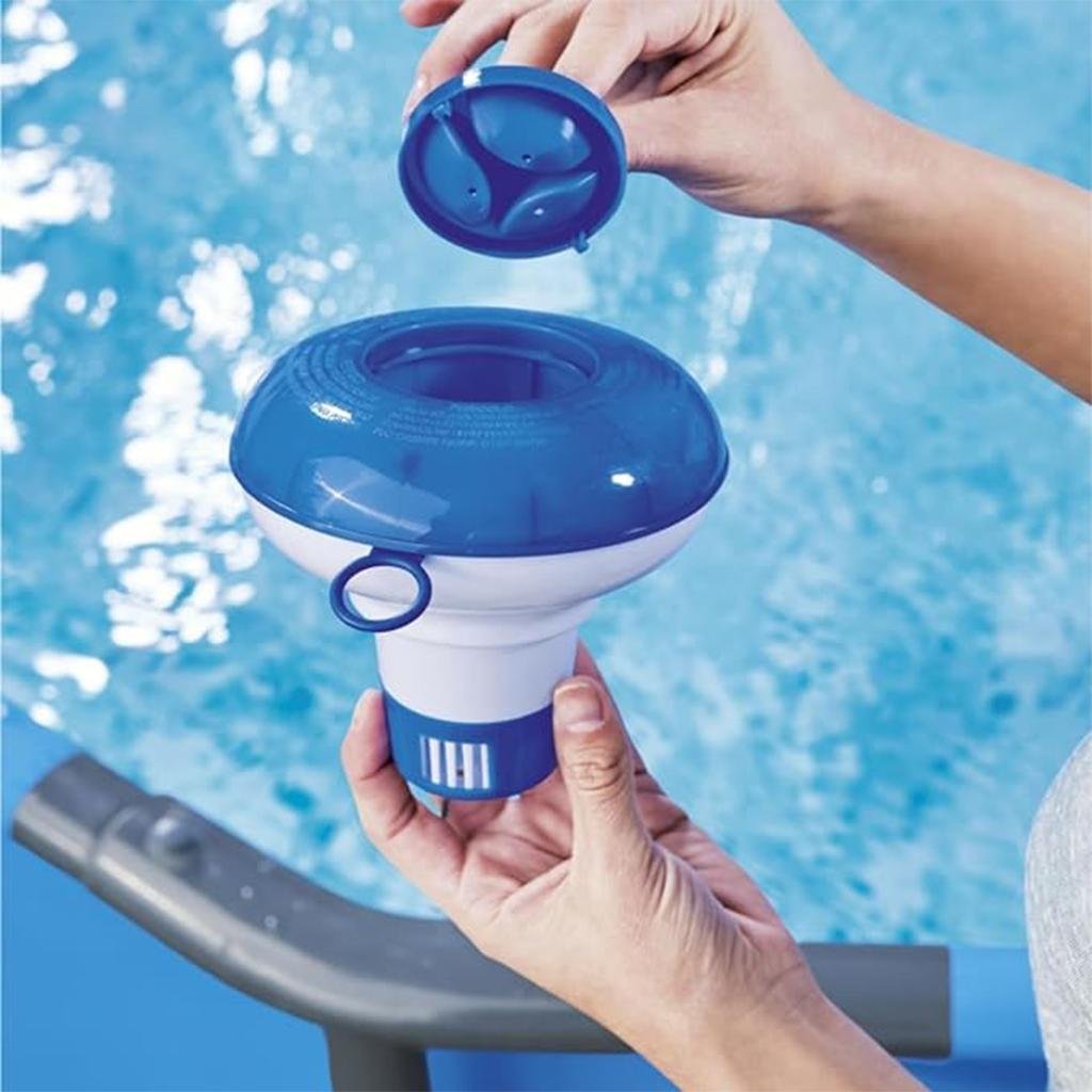 موزع كلور ومطهر عائم للمسبح - Bestway 58210 Distributeur Désinfectant Flottant De Chlore Pour Piscine - Flotteur Bestway 58210