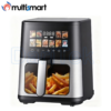 Air Fryer Friteuse Sans Huile Multismart 4.5L 1400W avec Ecran Tactile et 10 Programmes Prédéfinis - MS-AF6024