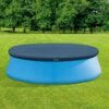 غطاء حماية إنتكس للمسابح الدائرية بمقاس 2.44 متر – Intex 28020 Bâche et Couverture De Protection Intex pour Piscine Ronde 2.44m - 28020