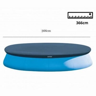 Bâche et Couverture De Protection Intex pour Piscine Ronde 3.66m - 28022