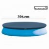 Bâche et Couverture De Protection Intex pour Piscine Ronde 3.96m - 28026