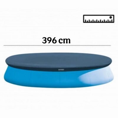 Bâche et Couverture De Protection Intex pour Piscine Ronde 3.96m - 28026