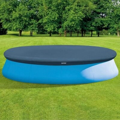 Bâche et Couverture De Protection Intex pour Piscine Ronde 3.96m - 28026