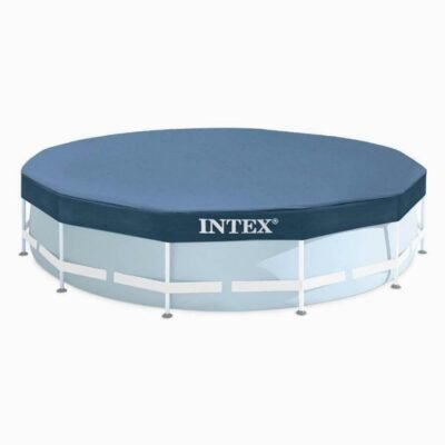 غطاء حماية إنتكس للمسابح الدائرية بمقاس 3.66 متر – Intex 28031 Bâche et Couverture De Protection Intex pour Piscine Ronde 3.66m - 28031