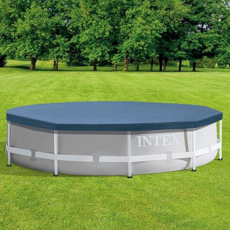 غطاء حماية إنتكس للمسابح الدائرية بمقاس 3.66 متر – Intex 28031 Bâche et Couverture De Protection Intex pour Piscine Ronde 3.66m - 28031