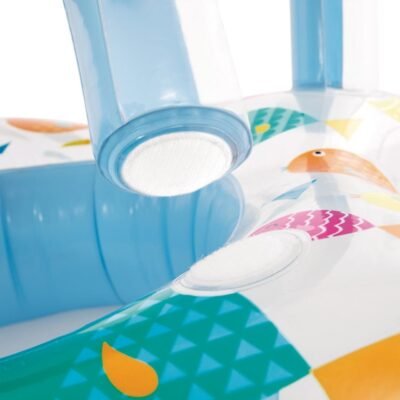 Bouée Gonflable avec Auvent anti soleil INTEX 81 X 79 cm pour enfants - 56573NP