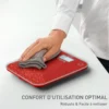 ميزان مطبخ إلكتروني زجاجي Tefal Optiss بسعة 5 كجم مع وظيفة التصفير (Tare) – BC50D7V0 Balance de Cuisine Électronique En Verre Tefal Optiss 5kg avec Fonction Tare – BC50D7V0