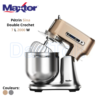 Robot Pétrin Maxtor Sina Multifonction Double Crochet 2000W 7L 3.5 Kg avec 8 Vitesses - MAX70KN0FO