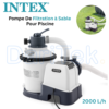 Pompe de filtration à sable INTEX pour piscine 2000 L/h Krystal Clear SX925 - 26642