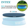 غطاء حماية إنتكس للمسابح الدائرية بمقاس 2.44 متر – Intex 28020 Bâche et Couverture De Protection Intex pour Piscine Ronde 2.44m - 28020