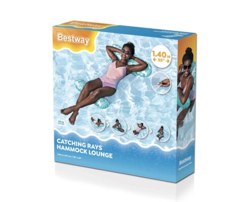 Fauteuil Hamac 4 En 1 Gonflable de Piscine Bestway - 140 x 87 cm - 43839