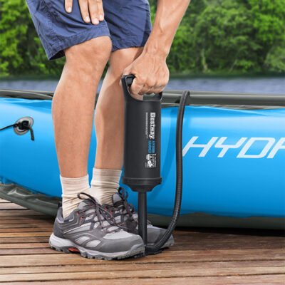 Bestway Pompe à main 36cm Manuelle Air Hammer 1.85L Avec 3 Embouts - 62003