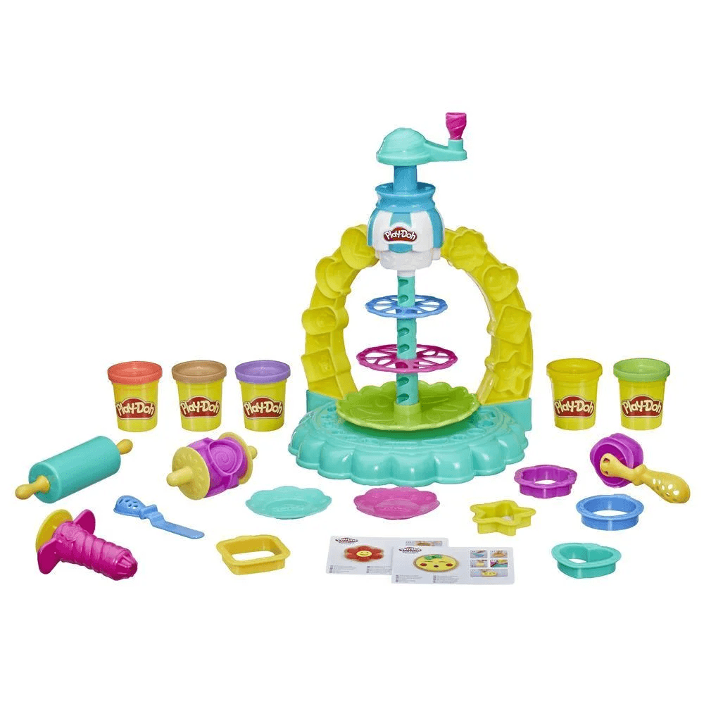 مجموعة Play-Doh عجينة التشكيل Sprinkle Cookie Surprise مع 5 علب وقوالب تشكيل مجموعة Play-Doh عجينة التشكيل Sprinkle Cookie Surprise مع 5 علب وقوالب تشكيل - الصورة 2