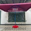 مظلة شمسية مستطيلة مستوردة 2 × 2.50 متر للحديقة والتراس (القاعدة غير مرفقة) DariTek