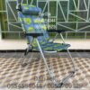 Chaise Longue Importation Pliante 03 Positions avec Coussin pour Plage et Camping