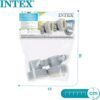 Lot de 2 Adaptateurs de Raccordement 32-38 mm pour Piscine – Connecteurs PVC Gris Compatibles Tuyaux et Buses – INTEX 29061 – Image 3