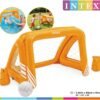 مرمى كرة ماء عائم قابل للنفخ لحمام السباحة مع كرة مرفقة – 140 × 89 × 81 سم – إنتكس INTEX 58507 DariTek