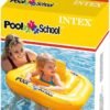 Bouée Gonflable Bébé Pool School – Siège de Natation Carré avec Dossier 79 x 79 cm – INTEX 56587 DariTek
