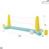 لعبة كرة طائرة عائمة قابلة للنفخ لحمام السباحة مع شبكة وكرة – 239 × 64 × 91 سم – إنتكس INTEX 56508 لعبة كرة طائرة عائمة قابلة للنفخ لحمام السباحة مع شبكة وكرة – 239 × 64 × 91 سم – إنتكس INTEX 56508 DariTek