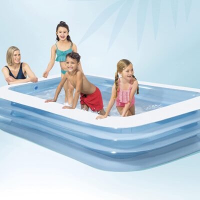 Piscine Gonflable Familiale Rectangulaire Intex Swim Center - 305 x 183 x 56 cm - 58484