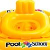 Bouée Gonflable Bébé Pool School – Siège de Natation Carré avec Dossier 79 x 79 cm – INTEX 56587 DariTek