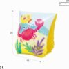 عوّامات ذراع قابلة للنفخ للأطفال بنقوش بحرية Tropical Buddies – من 3 إلى 6 سنوات، 23 × 15 سم – إنتكس INTEX 58652 DariTek