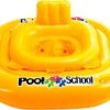 Bouée Gonflable Bébé Pool School – Siège de Natation Carré avec Dossier 79 x 79 cm – INTEX 56587 DariTek
