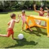 مرمى كرة ماء عائم قابل للنفخ لحمام السباحة مع كرة مرفقة – 140 × 89 × 81 سم – إنتكس INTEX 58507 DariTek