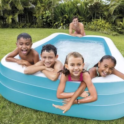 Piscine Gonflable Familiale Rectangulaire Intex Swim Center - 305 x 183 x 56 cm - 58484