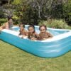 Piscine Gonflable Familiale Rectangulaire Intex Swim Center - 305 x 183 x 56 cm - 58484