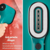 مكواة بخار يدوية تيفال Pure Pop بقوة 1300 واط خضراء – جهاز إزالة تجاعيد محمول 70 مل بقاعدة قابلة للعكس وتسخين خلال 15 ثانية DT2024 مكواة بخار يدوية تيفال Pure Pop بقوة 1300 واط خضراء – جهاز إزالة تجاعيد محمول 70 مل بقاعدة قابلة للعكس وتسخين خلال 15 ثانية DT2024 - الصورة 7