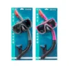 Set Masque et Tuba de Plongée Bestway INSPIRA pour Adulte – Kit Snorkeling Verre Trempé avec Valve de Purge dès 14 Ans – 24021 DariTek