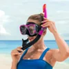 Set Masque et Tuba de Plongée Bestway INSPIRA pour Adulte – Kit Snorkeling Verre Trempé avec Valve de Purge dès 14 Ans – 24021 DariTek