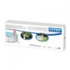 سلم أمان للمسبح إنتكس INTEX 28075 – ارتفاع 91-107 سم، درجات قابلة للإزالة، فولاذ مجلفن DariTek