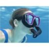 Set Masque et Tuba de Plongée Bestway INSPIRA pour Adulte – Kit Snorkeling Verre Trempé avec Valve de Purge dès 14 Ans – 24021 DariTek